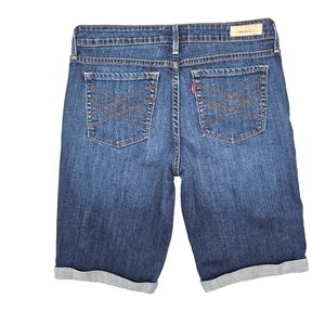 Levi's 545 Denim Bermuda Shorts Rolled Cuff Size 6
